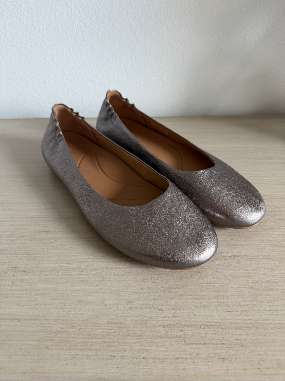 Dansko Mollie Pewter Ballet Flat